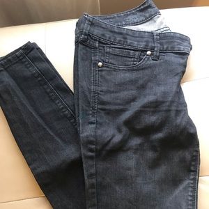 EXPRESS Black Denim Skinny Jeans